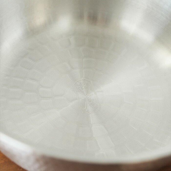 中尾アルミ製作所　厚板打出料理鍋　24cm