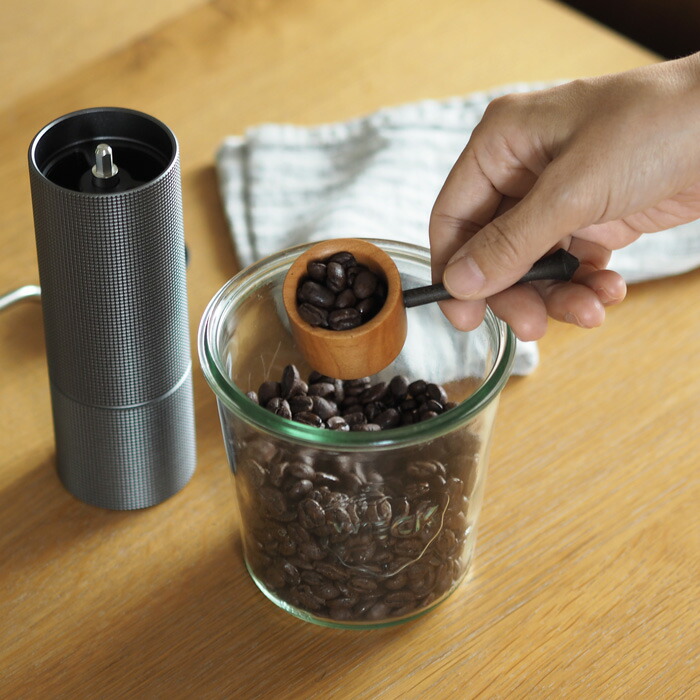 オシオクラフト　コーヒーメジャースプーン　黒染め　S　桜　/　osio craft