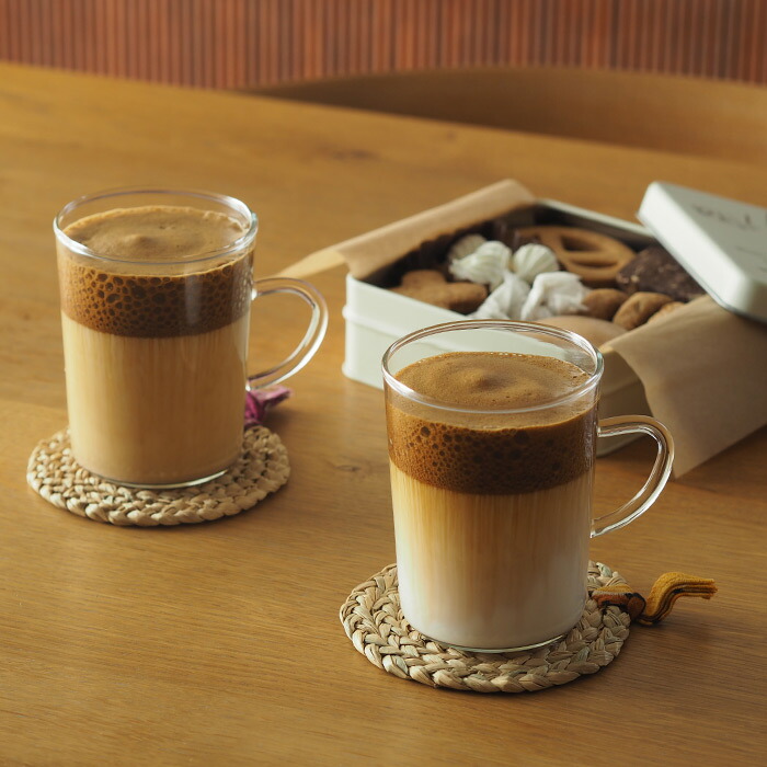 ピープルツリー　パティ草のコースター　5枚セット（リボン付き）　/　People　Tree　※