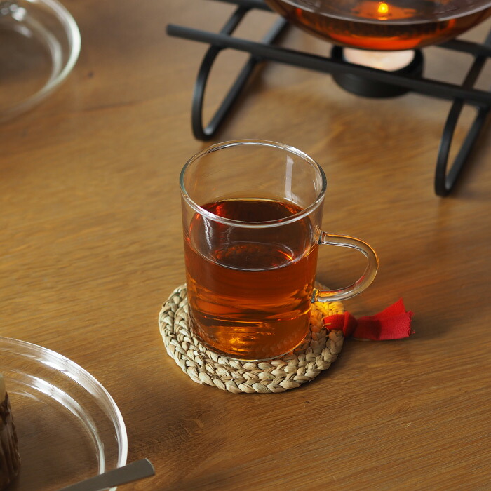 ピープルツリー　パティ草のコースター　2枚セット　/　People Tree