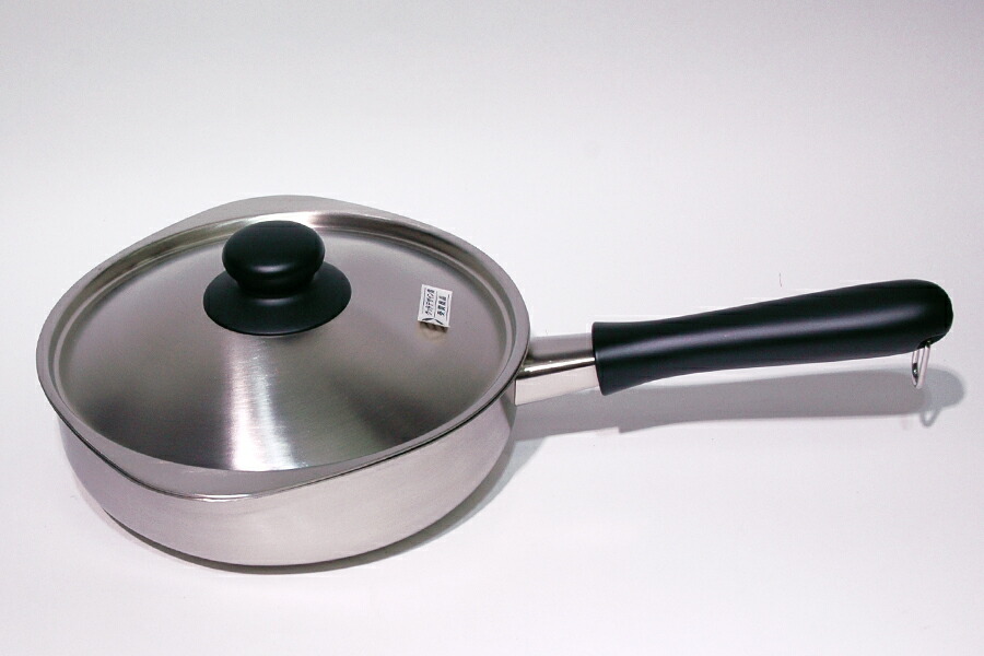 柳宗理　ステンレス片手鍋　22cm　つや消し　/　Sori　Yanagi