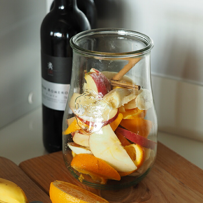 ウェック　チューリップシェイプ　1500ml　口径Lサイズ　/　WECK