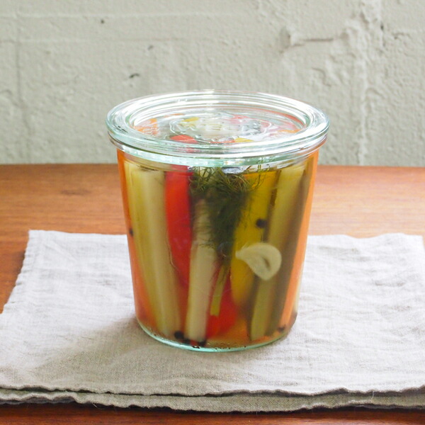 ウェック　モールドシェイプ　500ml　口径Lサイズ　/　WECK