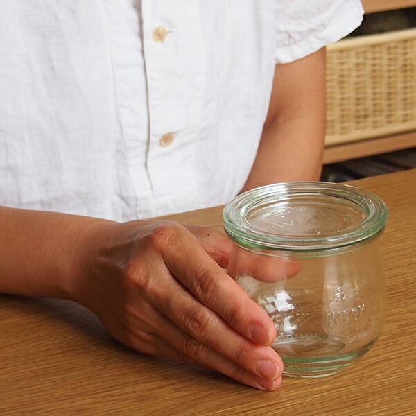 ウェック　チューリップシェイプ　370ml　口径Mサイズ　/　WECK