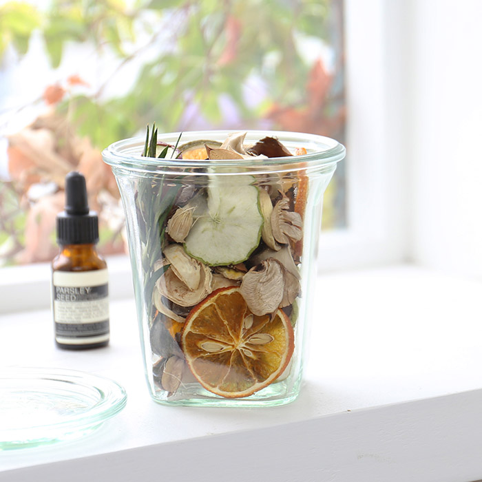 ウェック　クワドロ　545ml　口径Lサイズ　/　WECK