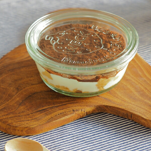 ウェック　キャニスター　グルメシェイプ　250ml　口径XLサイズ　/　WECK