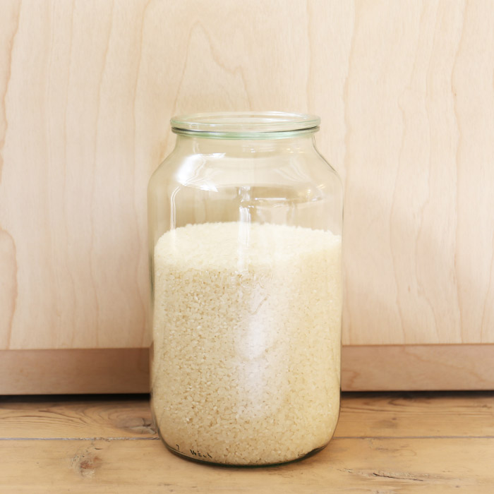 ウェック　ストレート　3250ml　口径Lサイズ　/　WECK