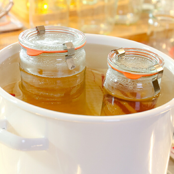 ウェック　ストレート　1550ml　口径Lサイズ　/　WECK