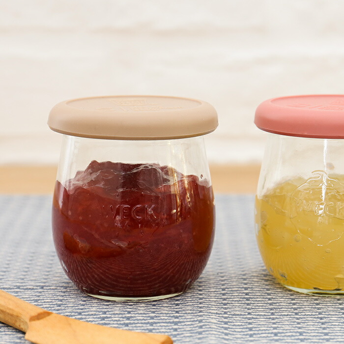 ウェック　シリコンキャップ　ベージュ　S　/　WECK