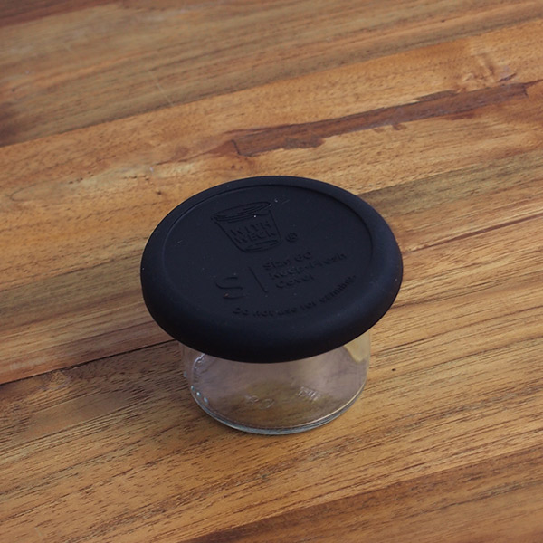 ウェック　シリコンキャップ　ブラック　S　/　WECK