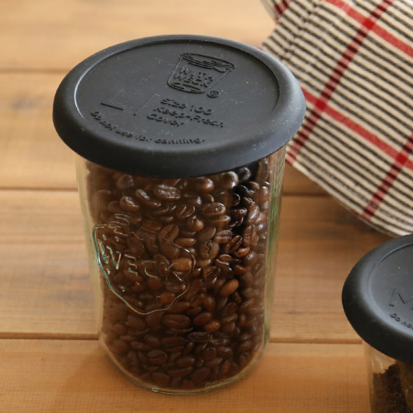 ウェック　シリコンキャップ　ブラック　L　/　WECK