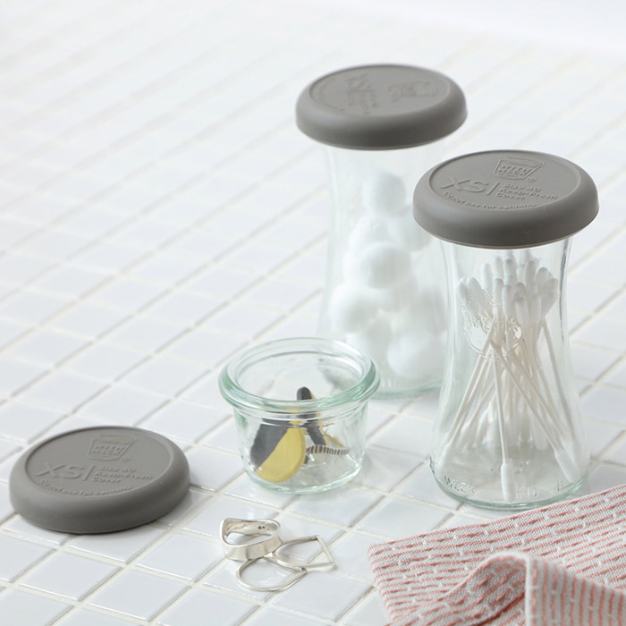 ウェック　シリコンキャップ　オリーブグレー　XS　/　WECK