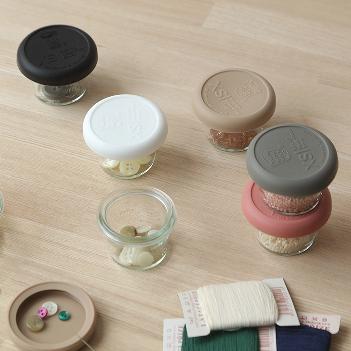 ウェック　シリコンキャップ　オリーブグレー　XS　/　WECK