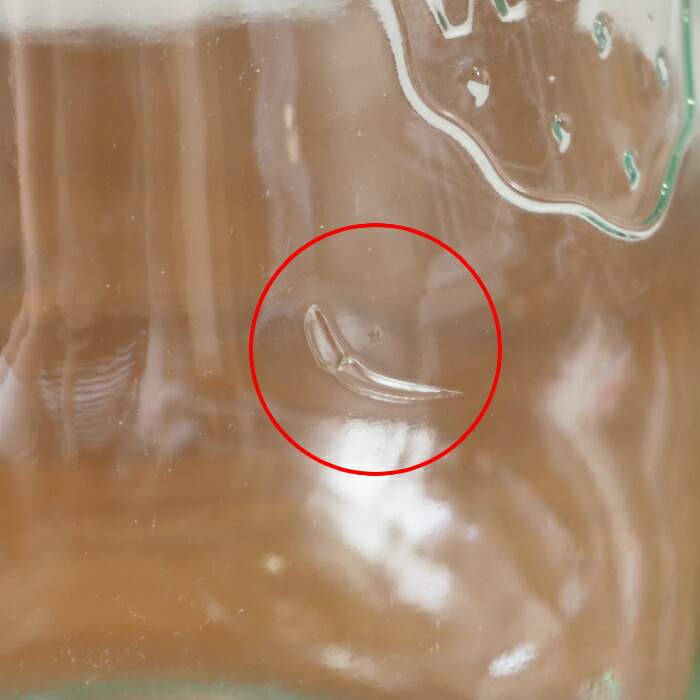 ウェック　気泡