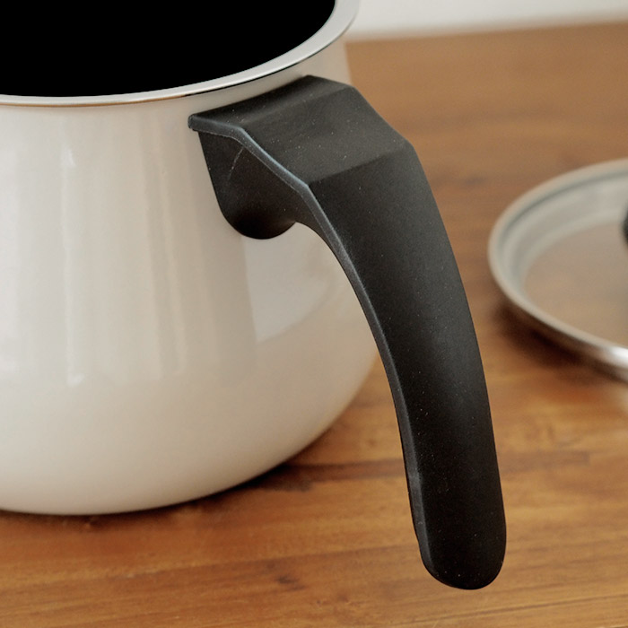 ヴェーエムエフ　フュージョンテック　ミネラル　マルチポット　14cm　蓋付　ミルキークォーツ 　/　WMF