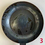 【公式】IH対応　山田工業所　鉄打出【丸柄フライパン】 （3.2mm） 24cm 空焚き済み