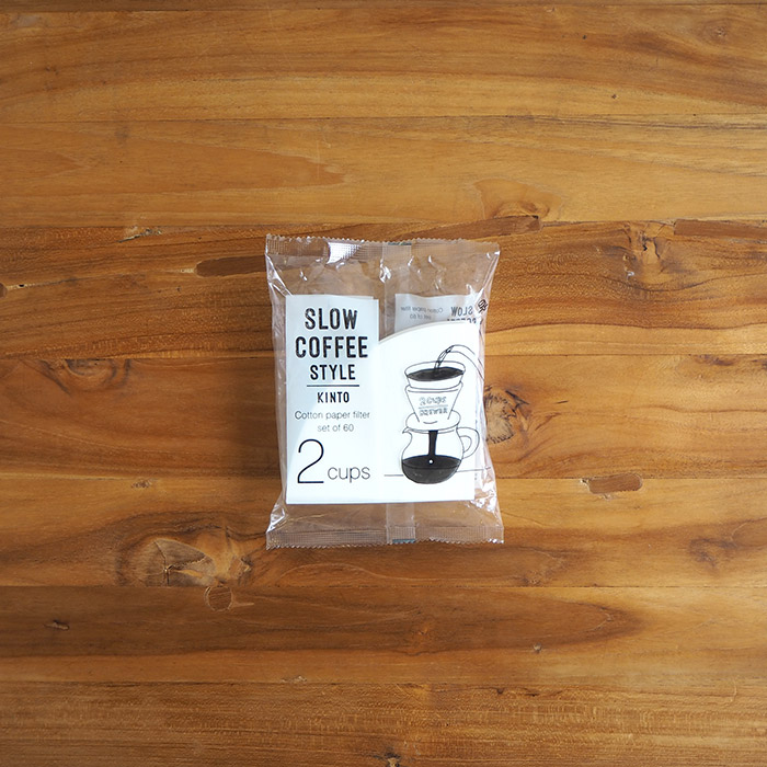 キントー　SCS　コットンペーパーフィルター　2cups　/　KINTO