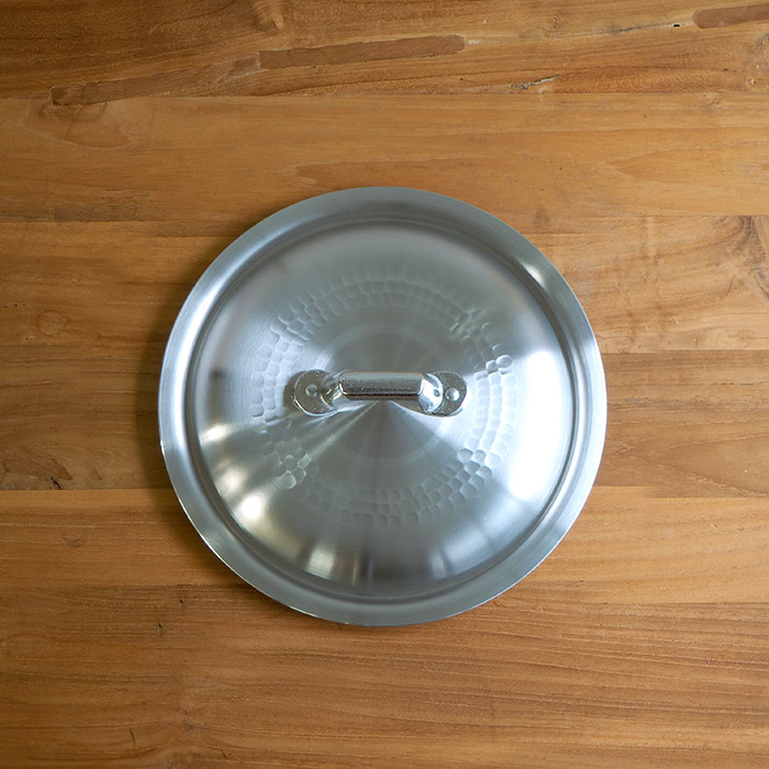 中尾アルミ製作所　打出浅鍋（揚鍋）用フタ　21cm